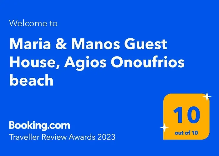 Maria & Manos Guest House, Agios Onoufrios Beach